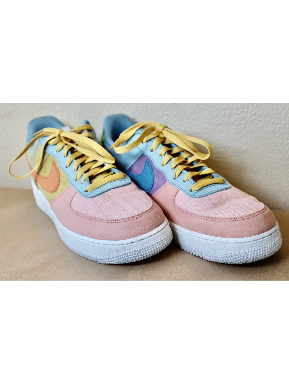 Size 10.5 - Nike Air Force 1 '07 LV8 Next Nature Low Sun Club - Multi Mens